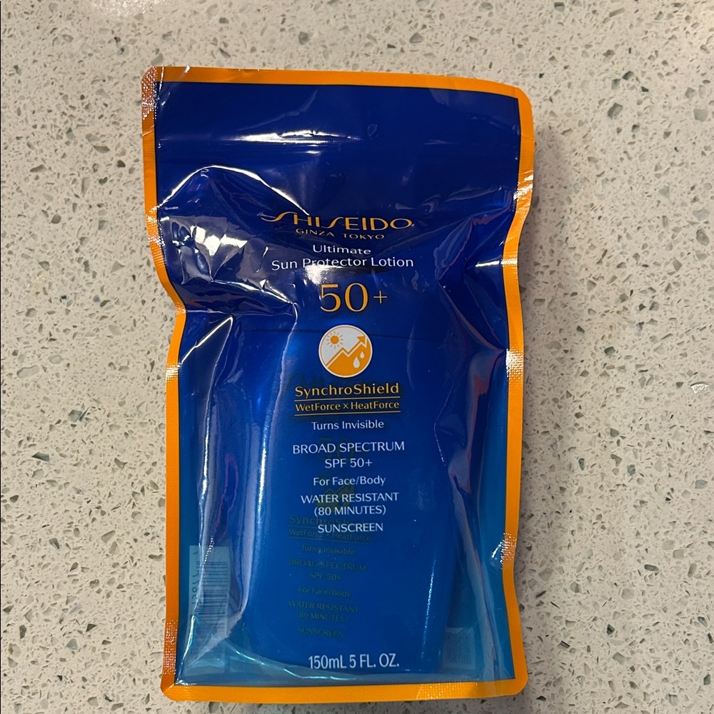 Shiseido  Ultimate Sun Protector Lotion SPF50+ Sunscreen - NIB